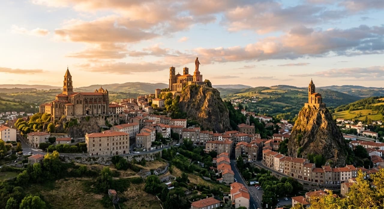 Privatjet in Le Puy-Loudes