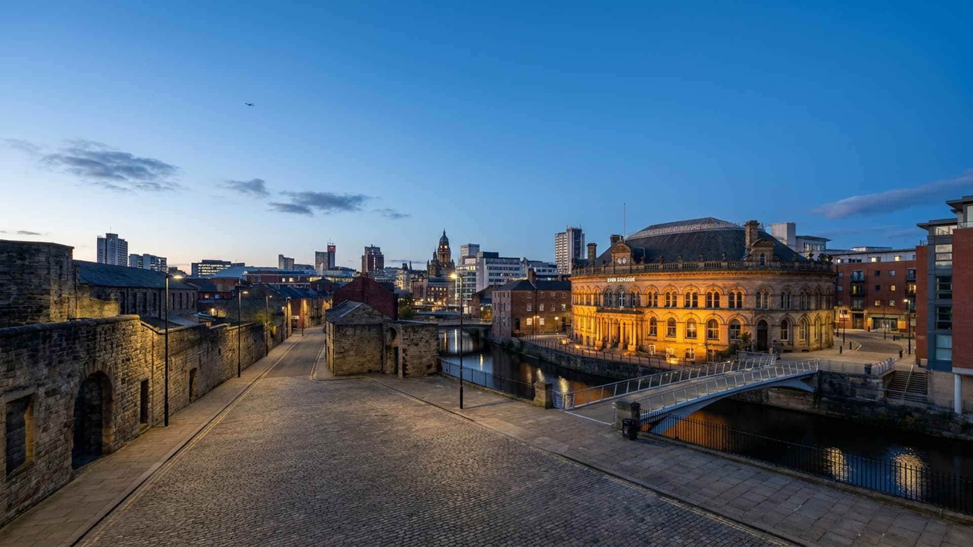 Privatjet in Leeds Bradford