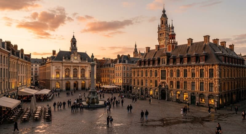 Private jet charter from Lille