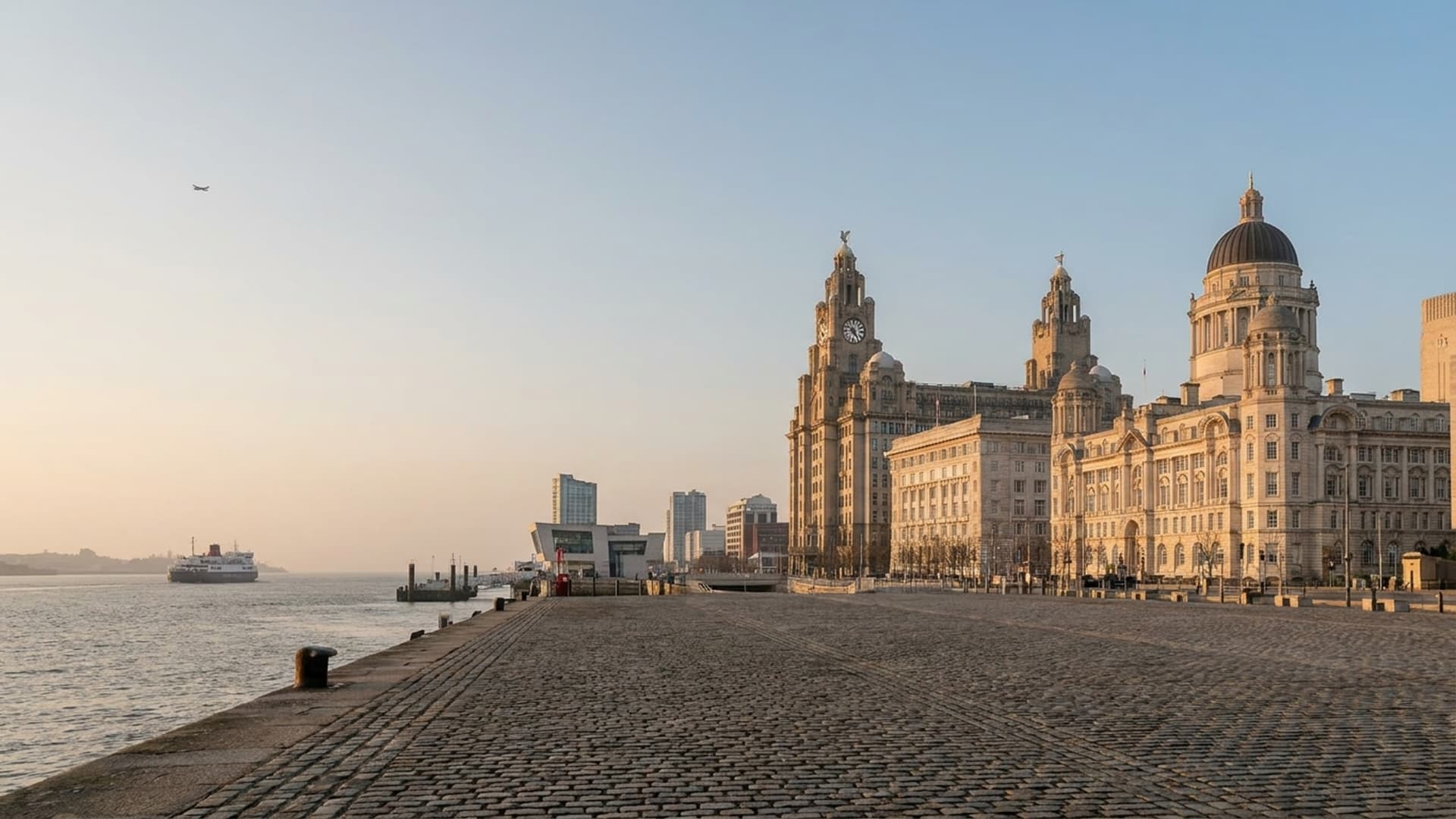 Privatjet in Liverpool John Lennon