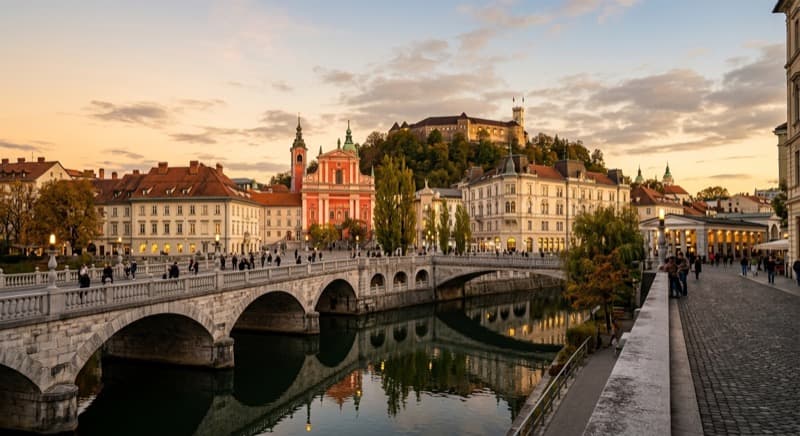 Charter jet privé Ljubljana vers Paris