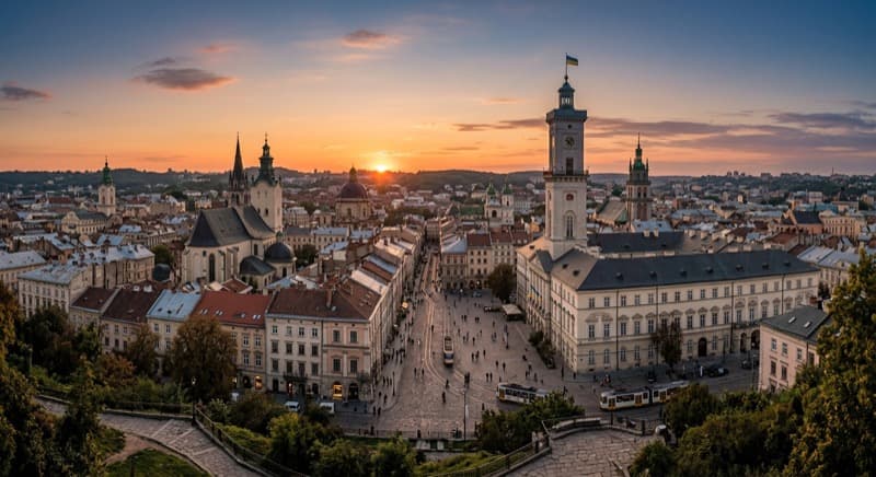 Private jet to Lvov