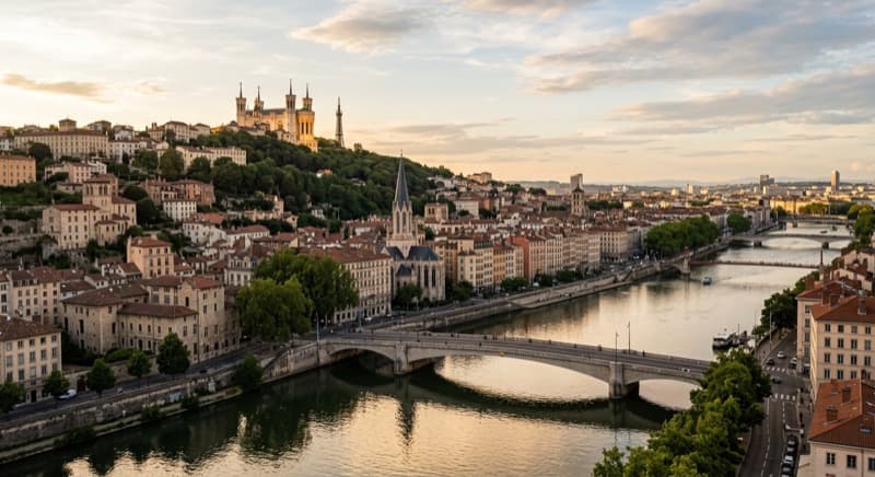 Charter jet privé Lyon vers Genève