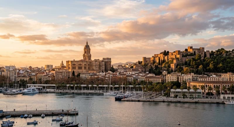 Private jet charter to Malaga — fly from Londres