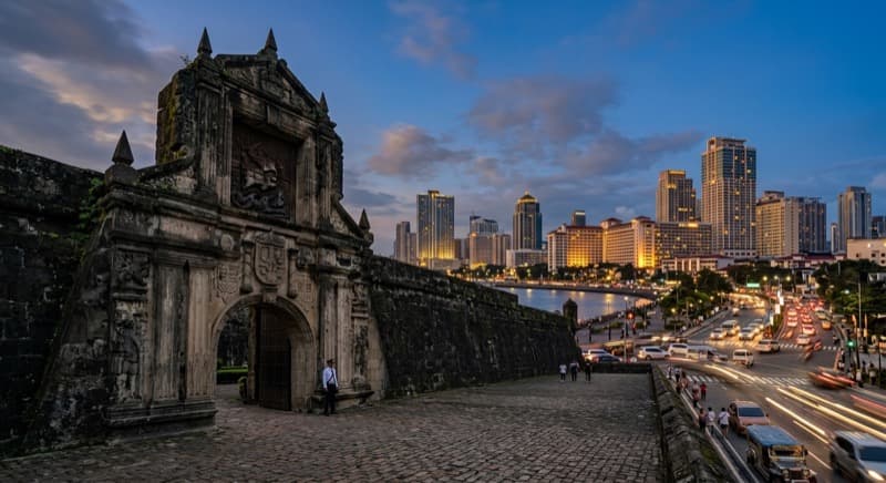 Private jet charter to Manille — fly from Singapour