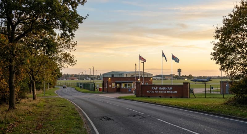 Private jet charter from Marham