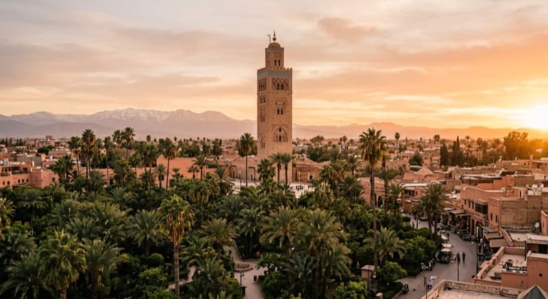Private jet charter to Marrakech — fly from Paris