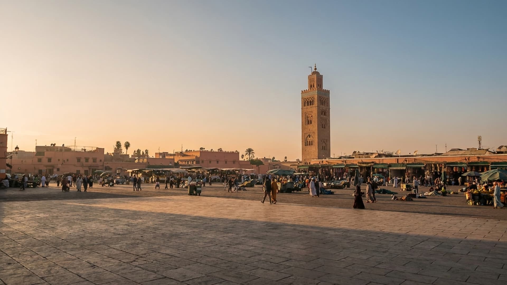 Privatjet in Marrakesch–Menara