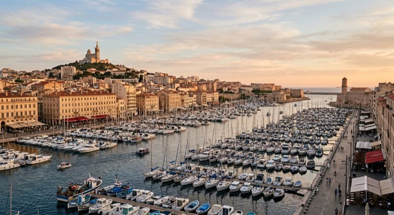 Charter jet privé Marseille vers Barcelone