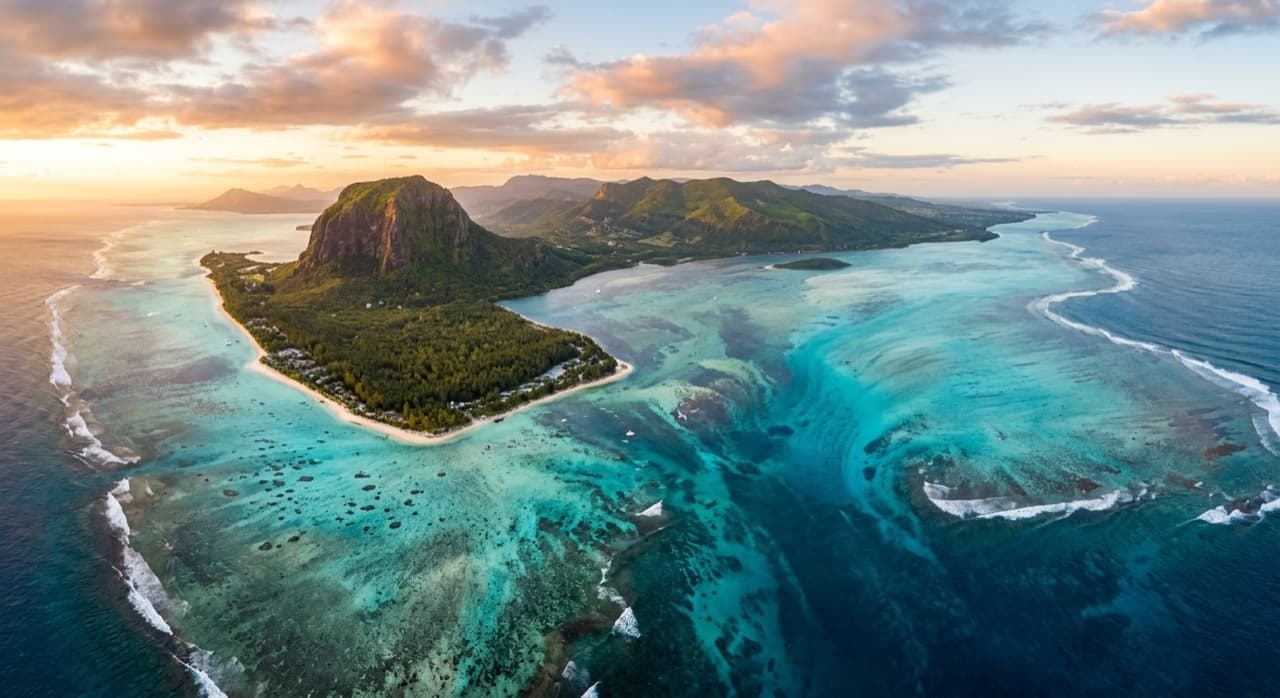 Privatjet in Mauritius–SSR