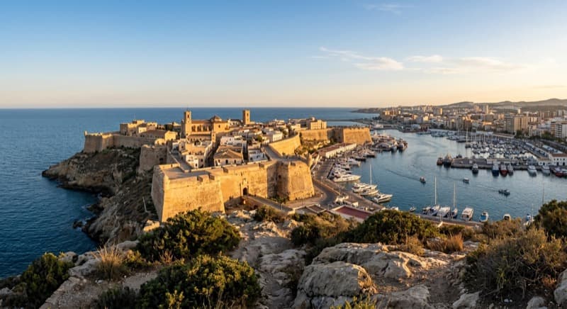 Private jet charter from Melilla