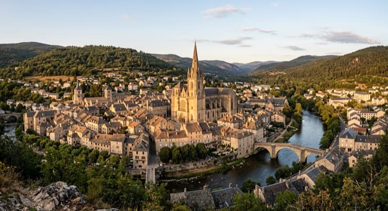 Private jet charter from Mende