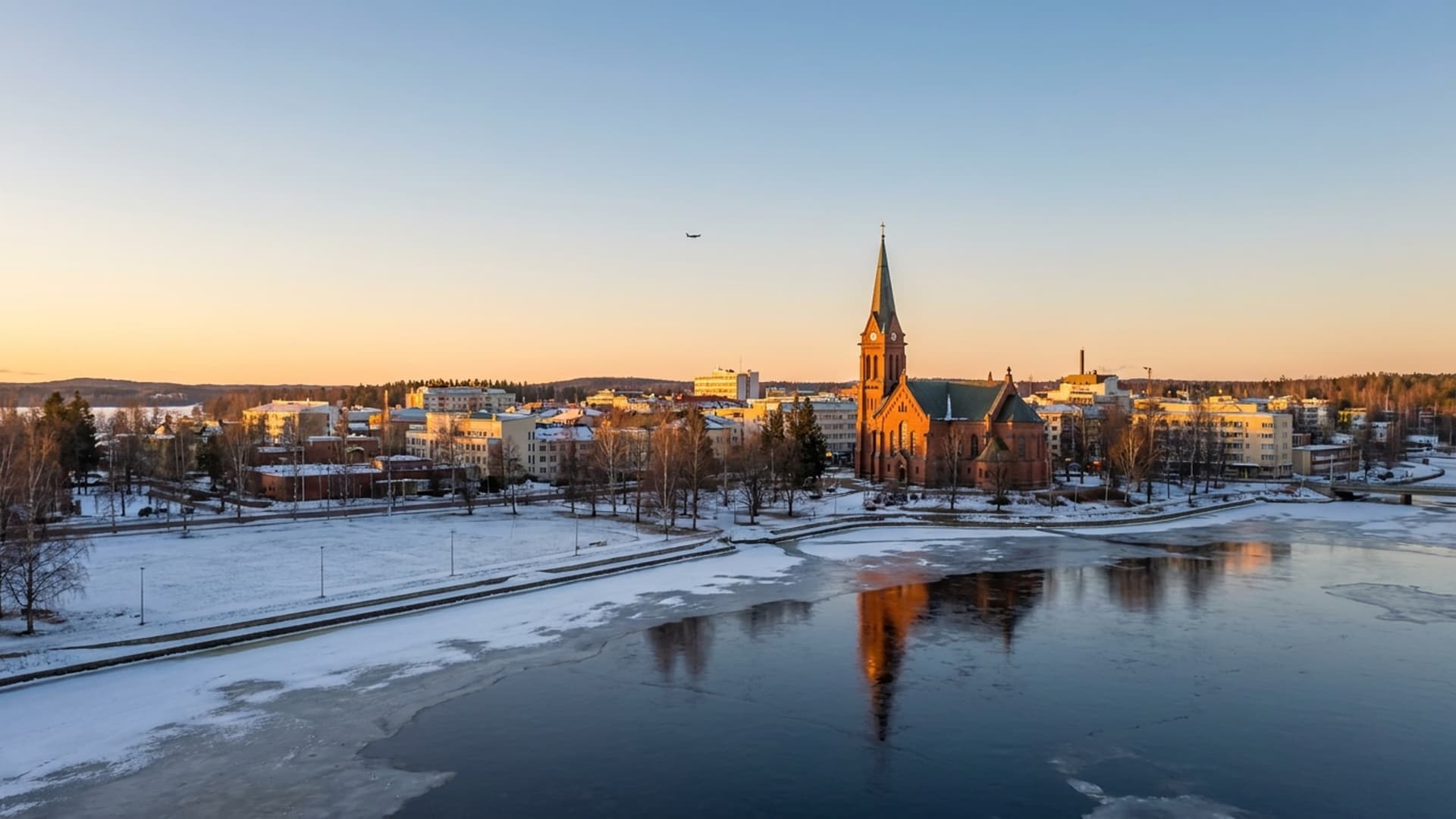 Privatjet in Mikkeli