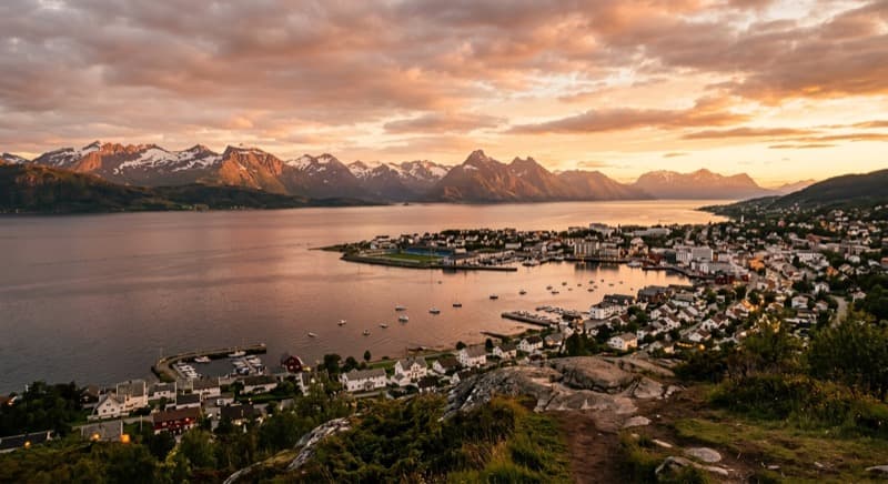 Private jet charter from Molde