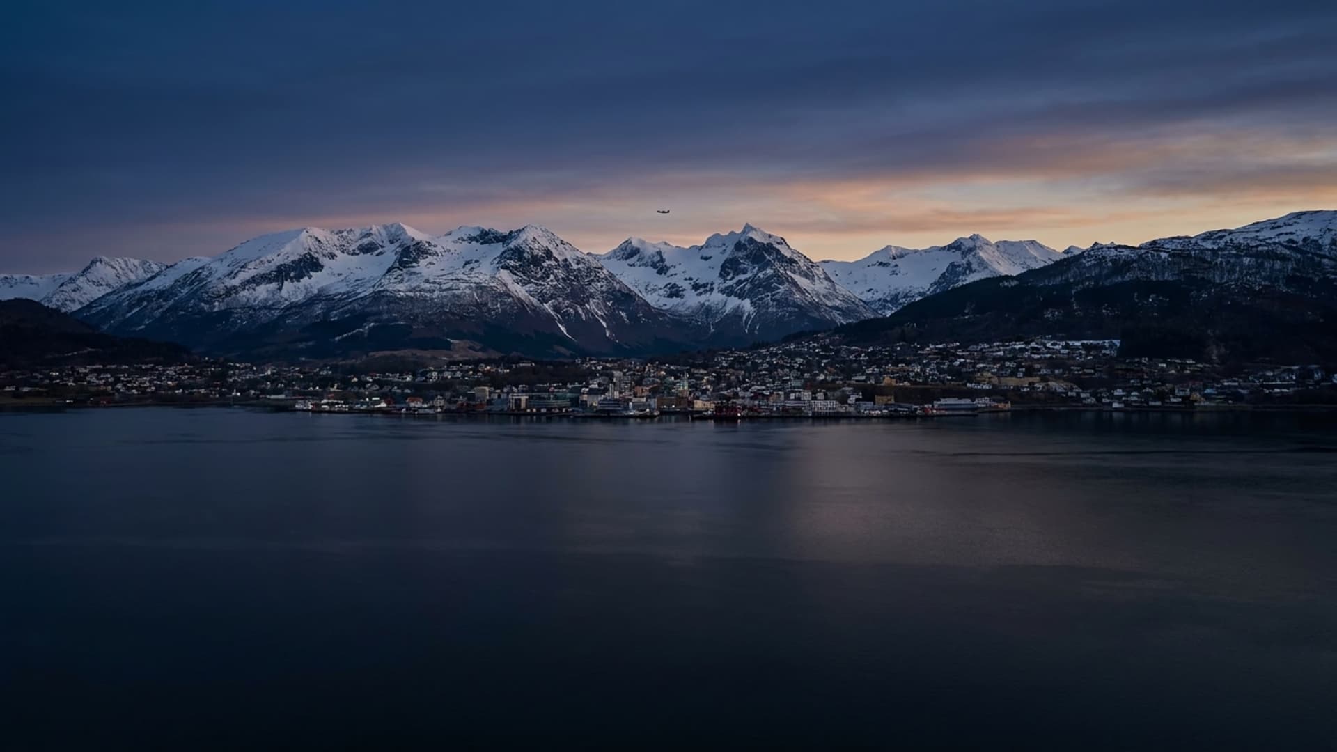 Privatjet in Molde