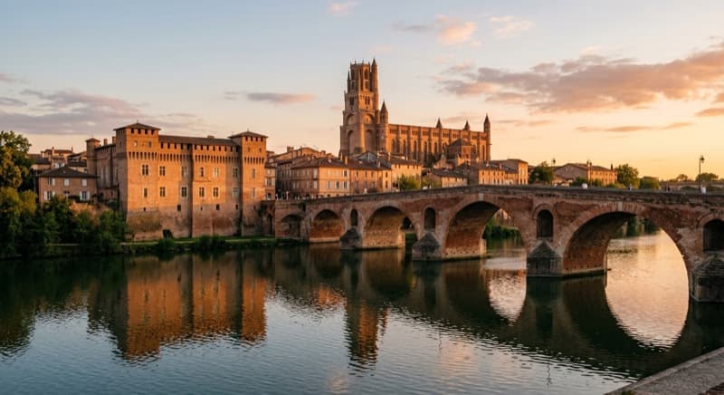 Jet privato sul piazzale a Montauban