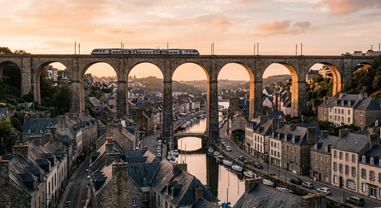 Morlaix private jet aviation hub
