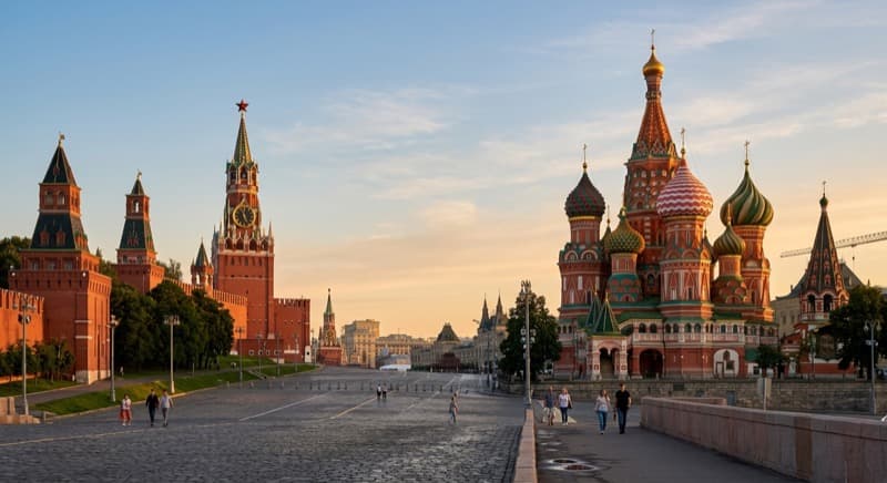 Private jet charter to Moscow — fly from Maldives