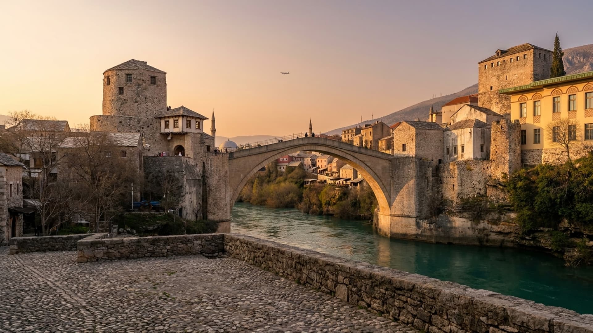Privatjet in Mostar