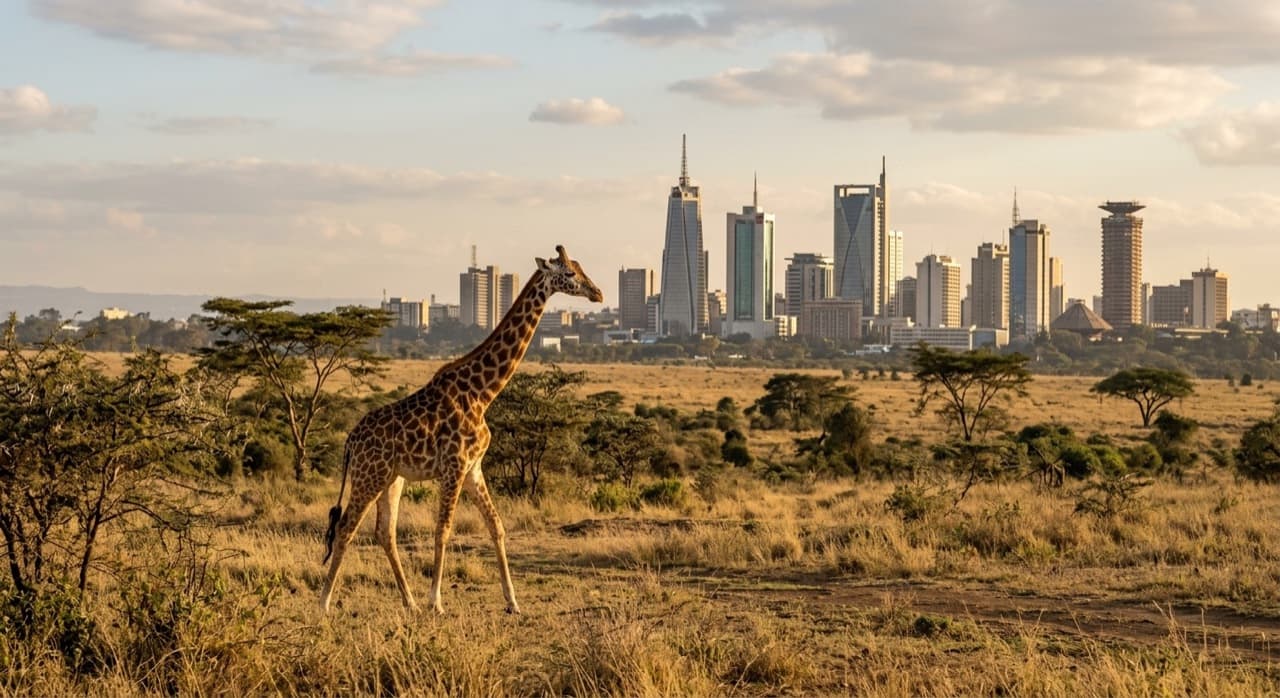 Private jet charter to Jomo Kenyatta Intl