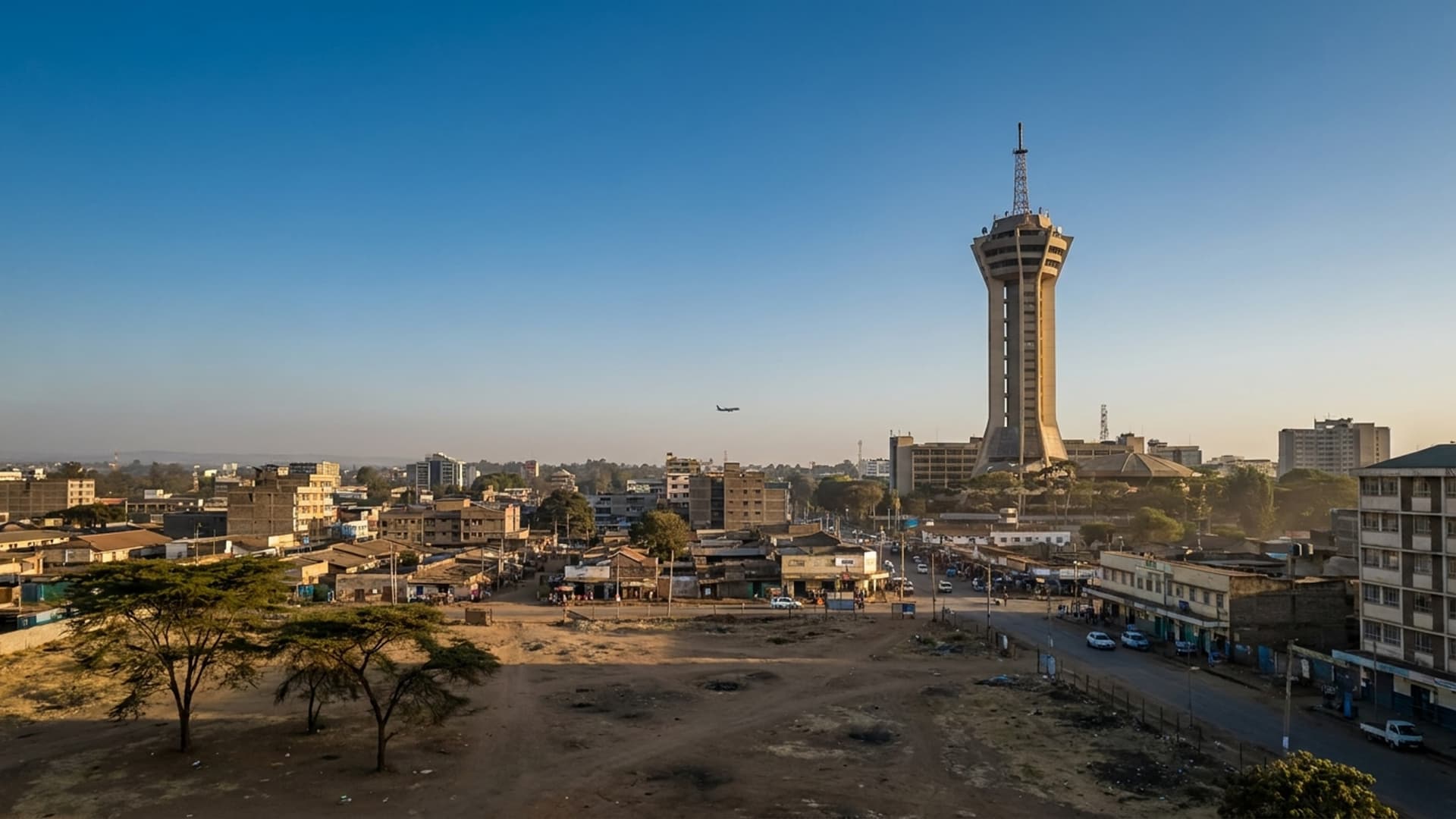 Jet privado en Nairobi–Jomo Kenyatta
