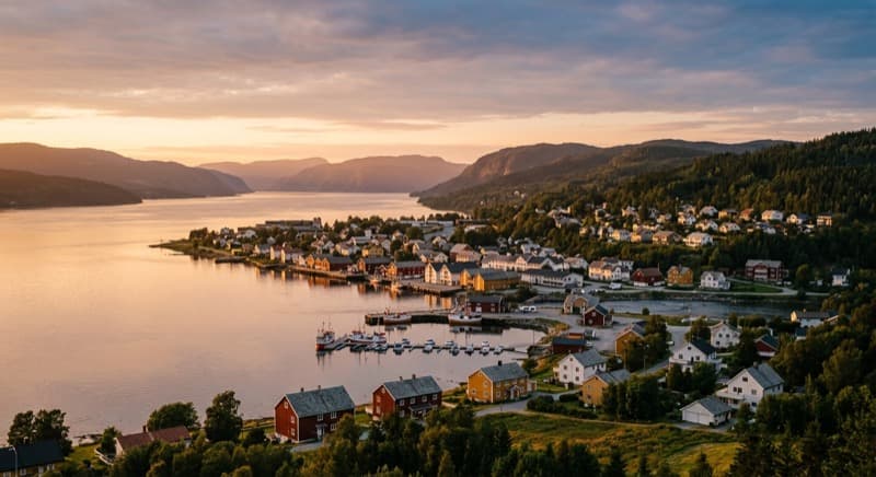 Charter jet privé depuis Namsos