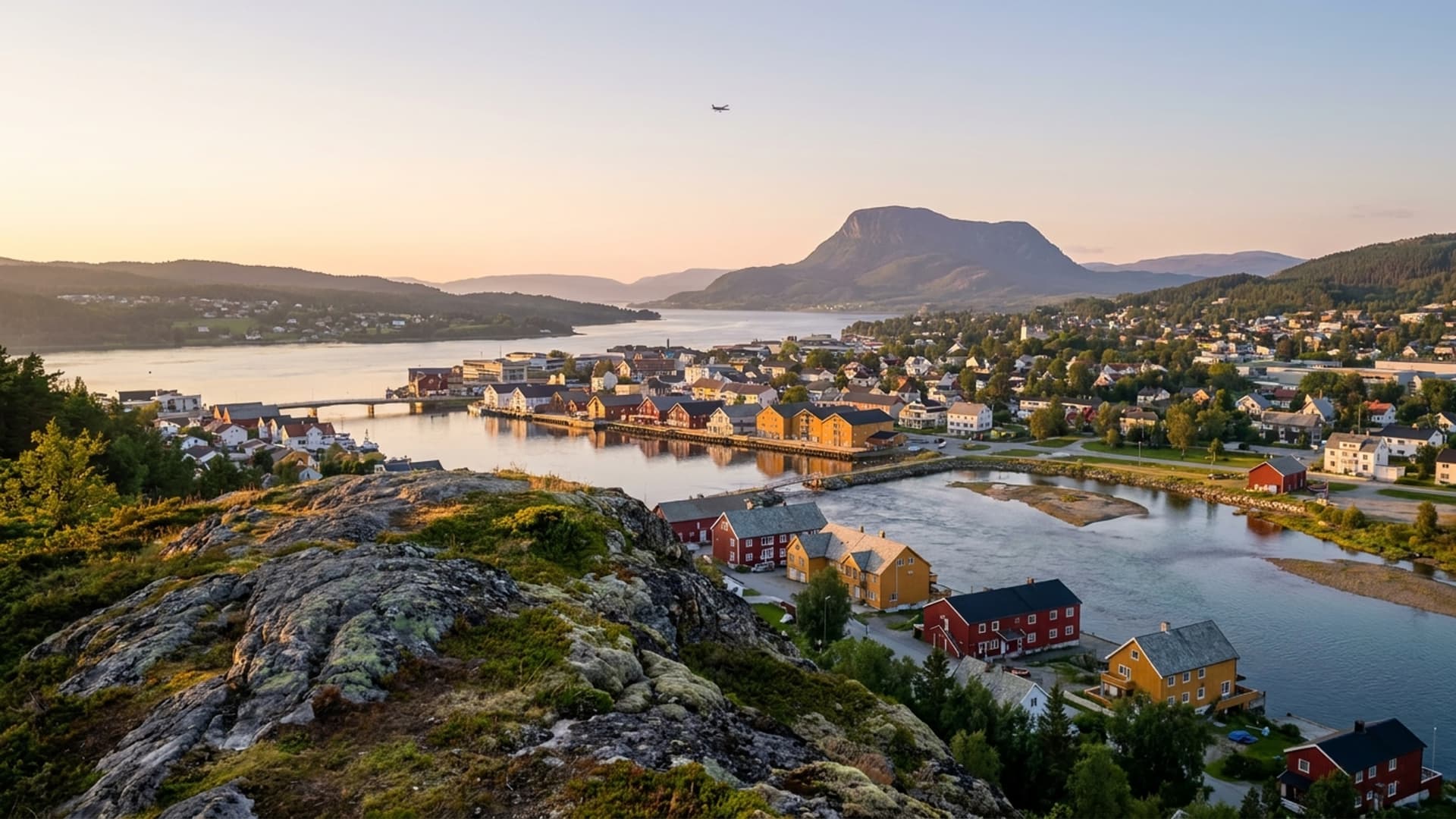 Namsos private jet aviation hub