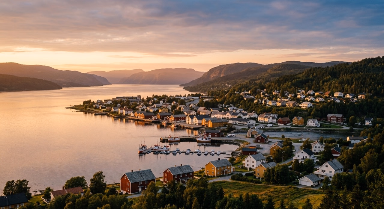 Privatjet-Charter nach Namsos Høknesøra