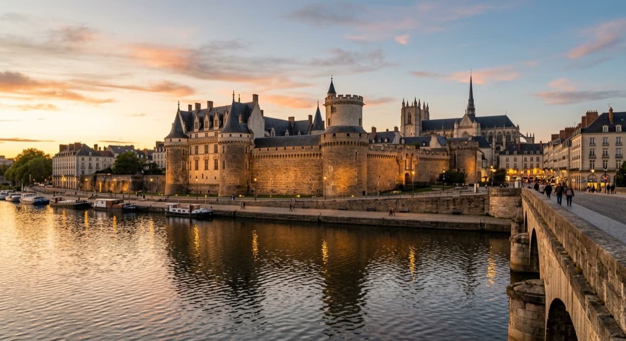 Private jet charter to Nantes Atlantique