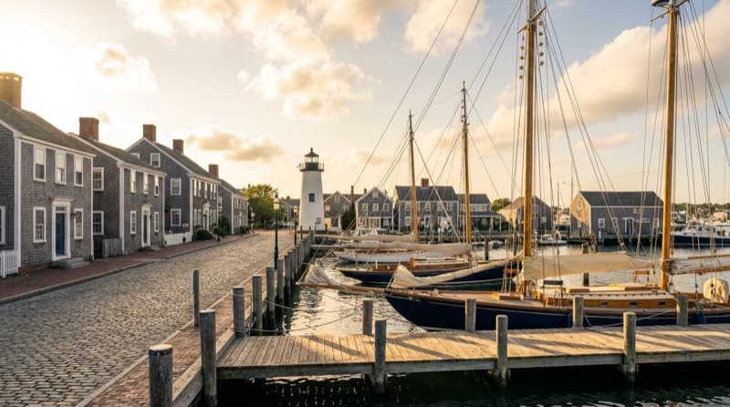 Jet privé vers Nantucket — réservez votre vol