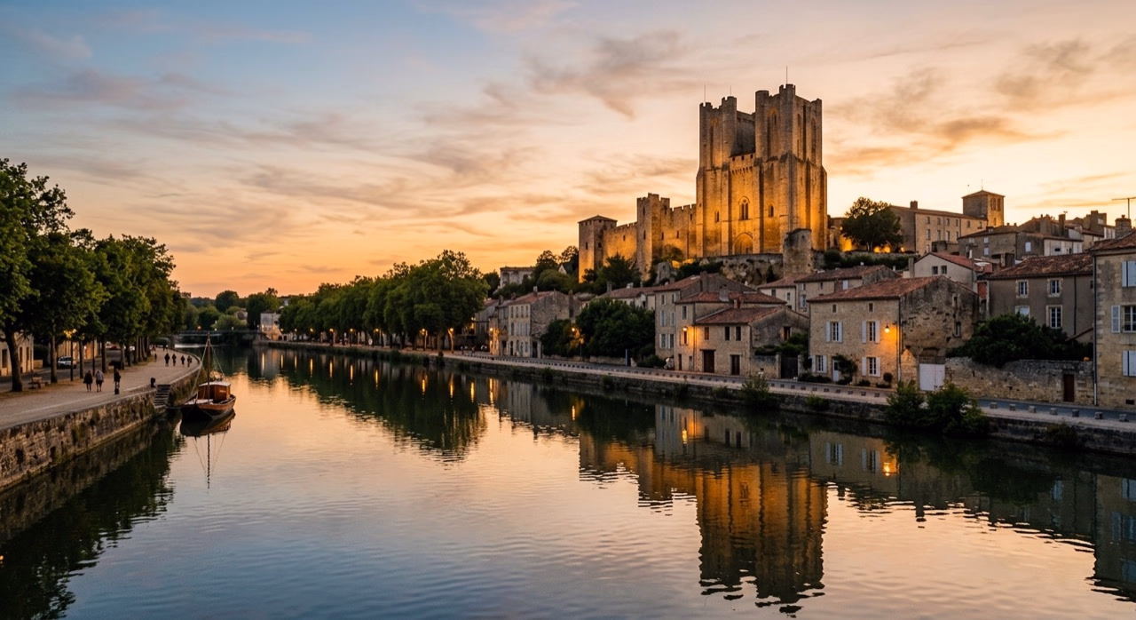 Charter jet privado a Niort-Souché