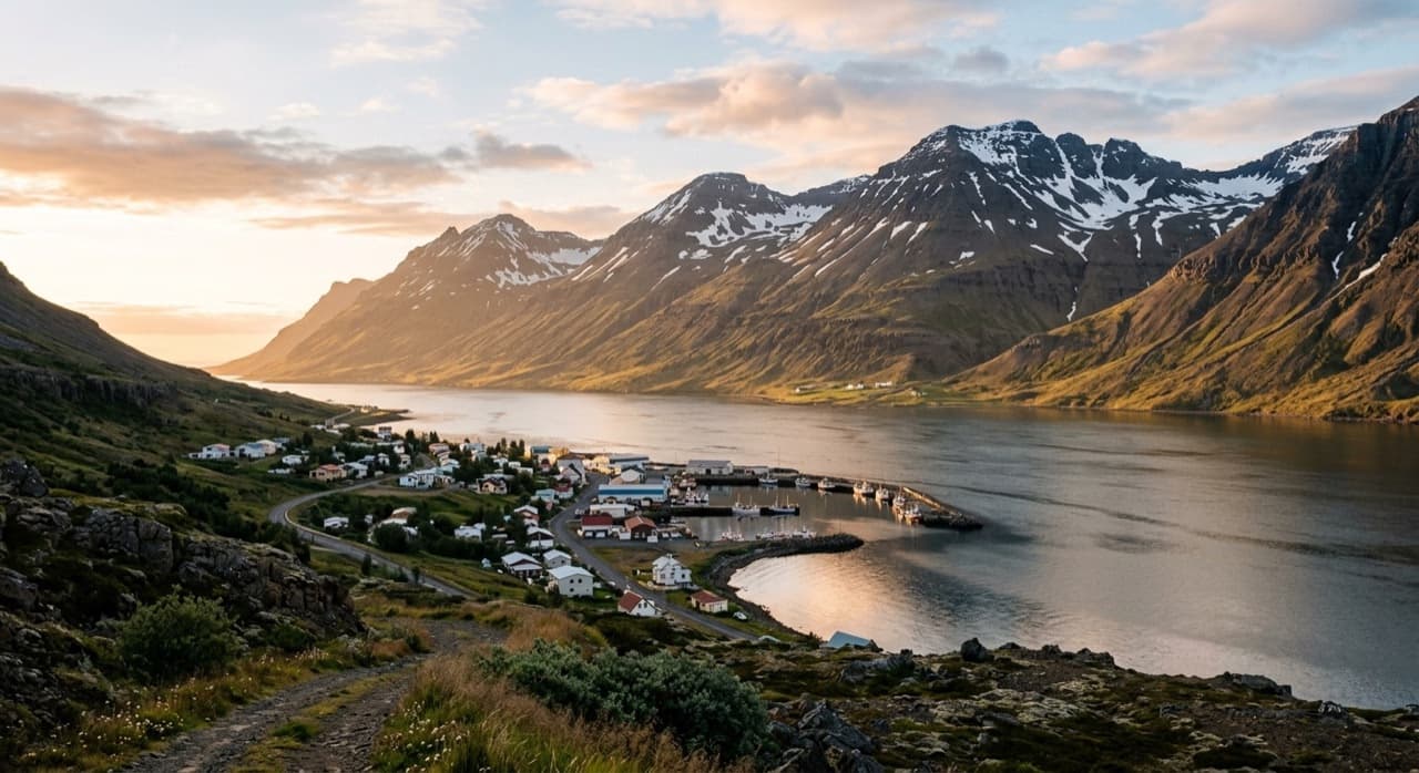Private jet charter to Norðfjörður