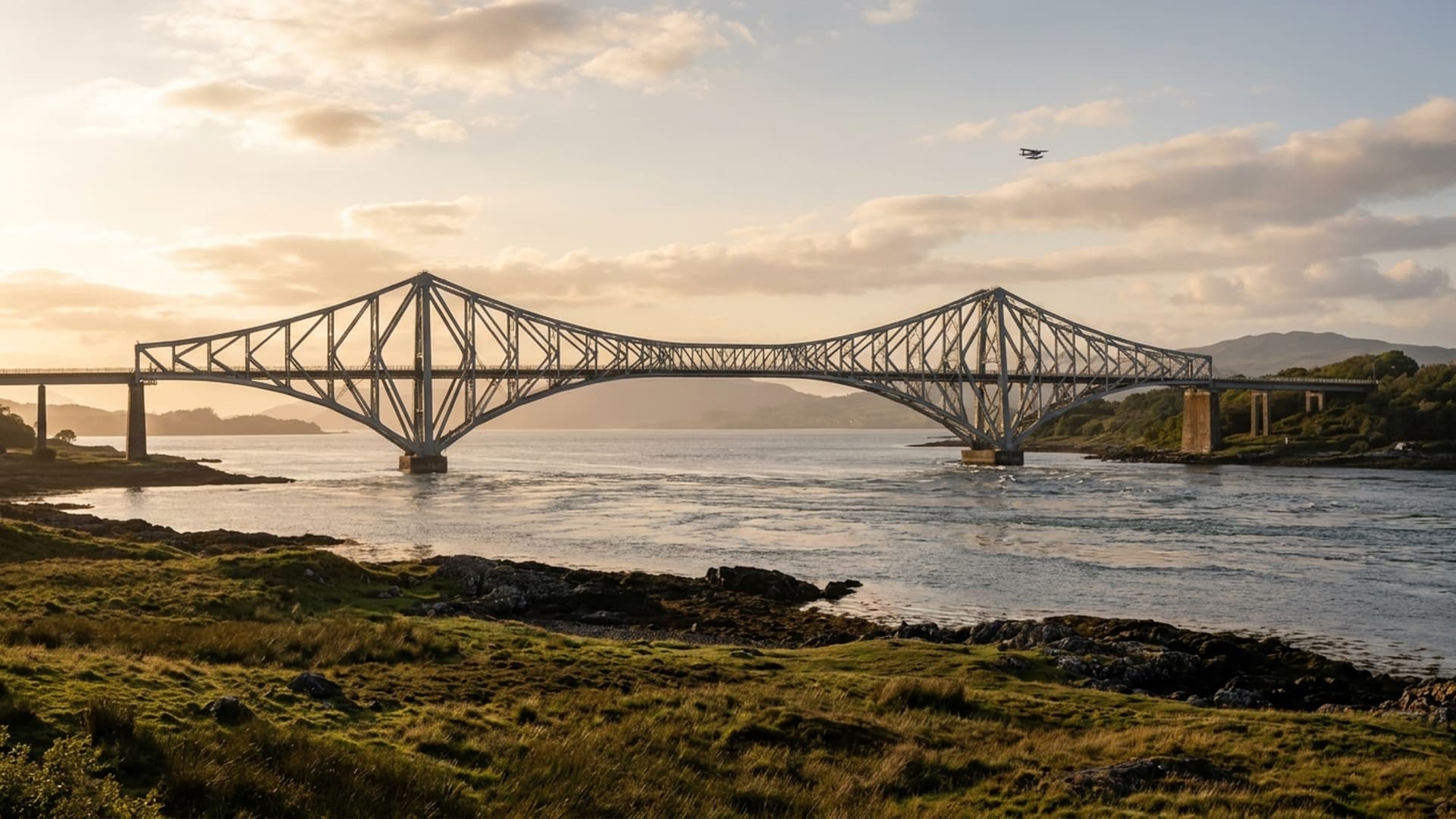 Privatjet in North Connel–Oban