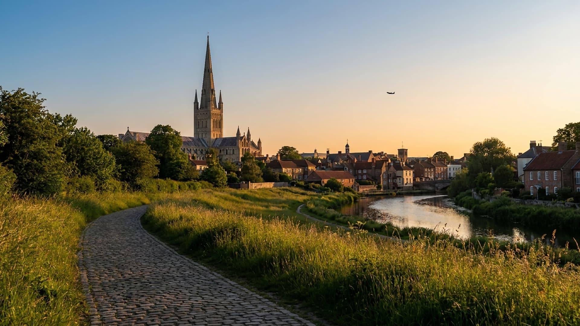 Privatjet in Norwich