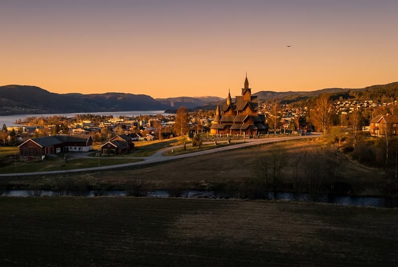 Private jet on tarmac at Notodden