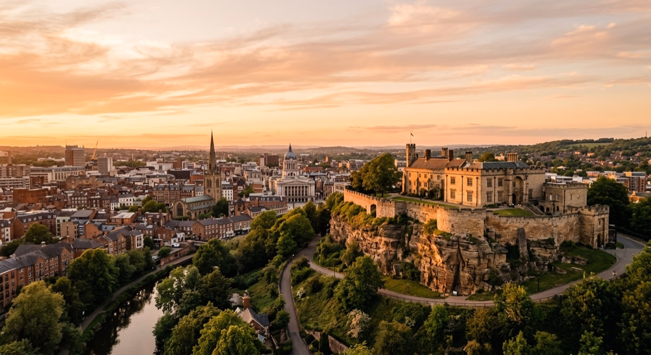 Privatjet-Charter nach Nottingham