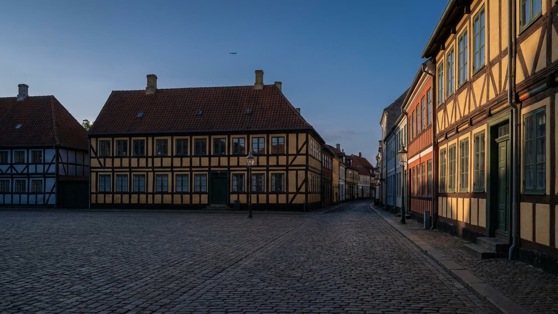 Privatjet in Odense