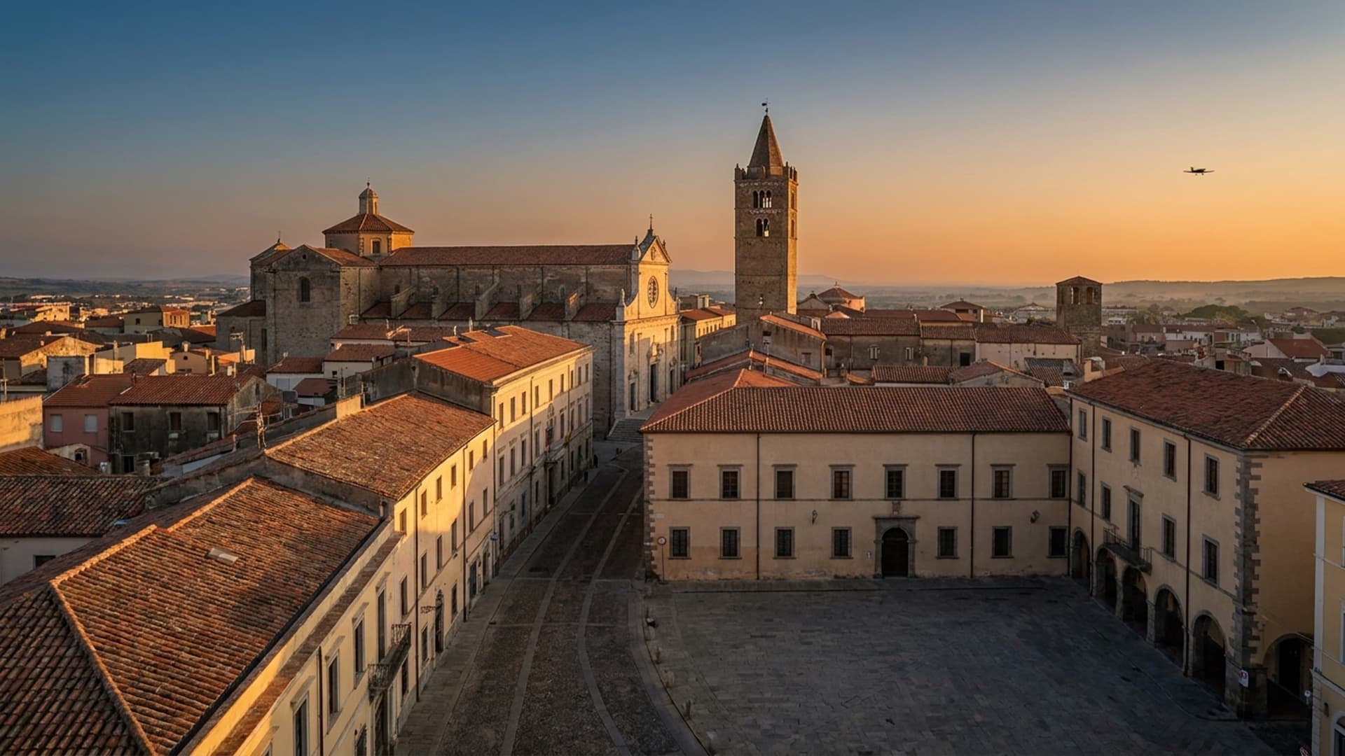 Privatjet in Oristano-Fenosu