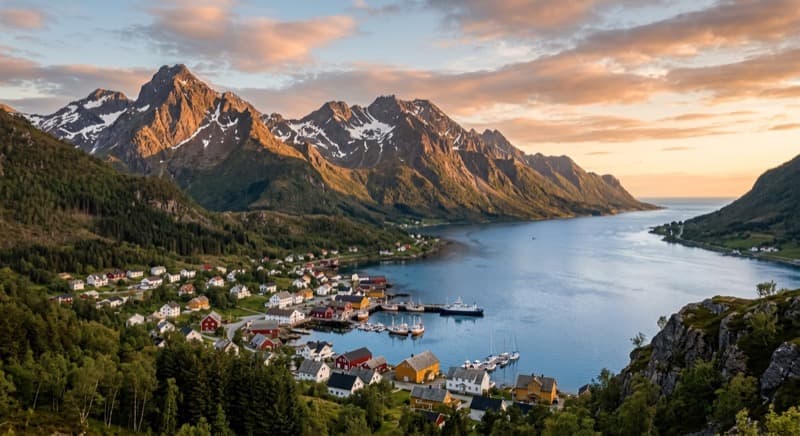 Privatjet-Charter ab Orsta-Volda