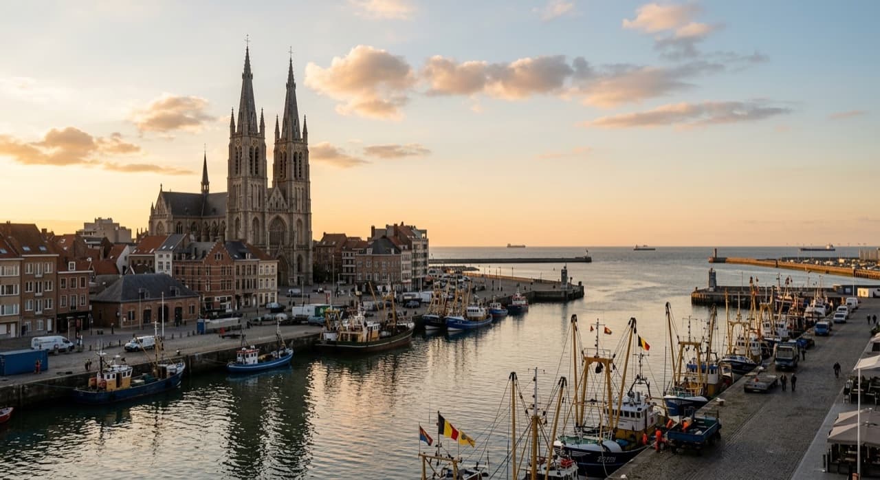 Private jet charter to Ostend-Bruges Intl