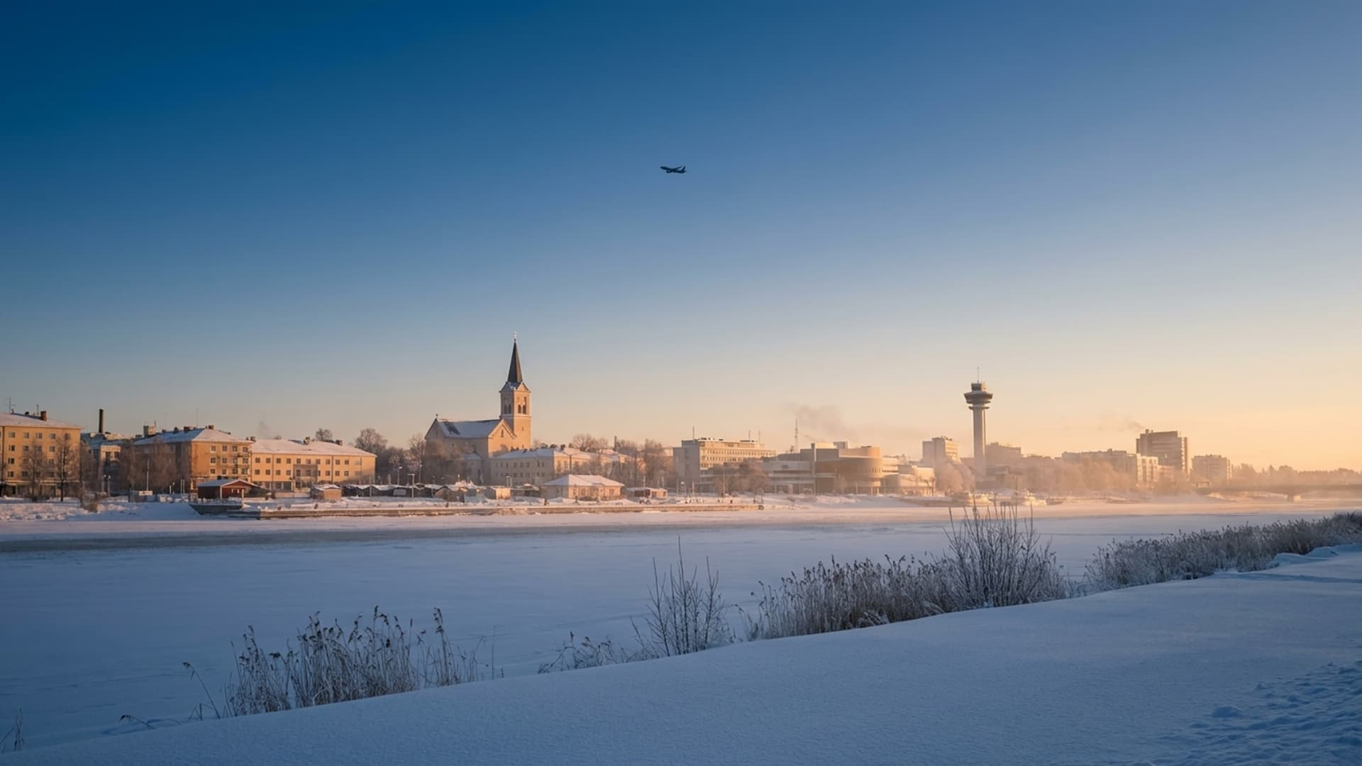 Privatjet in Oulu
