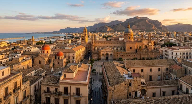 Jet privato sul piazzale a Palermo