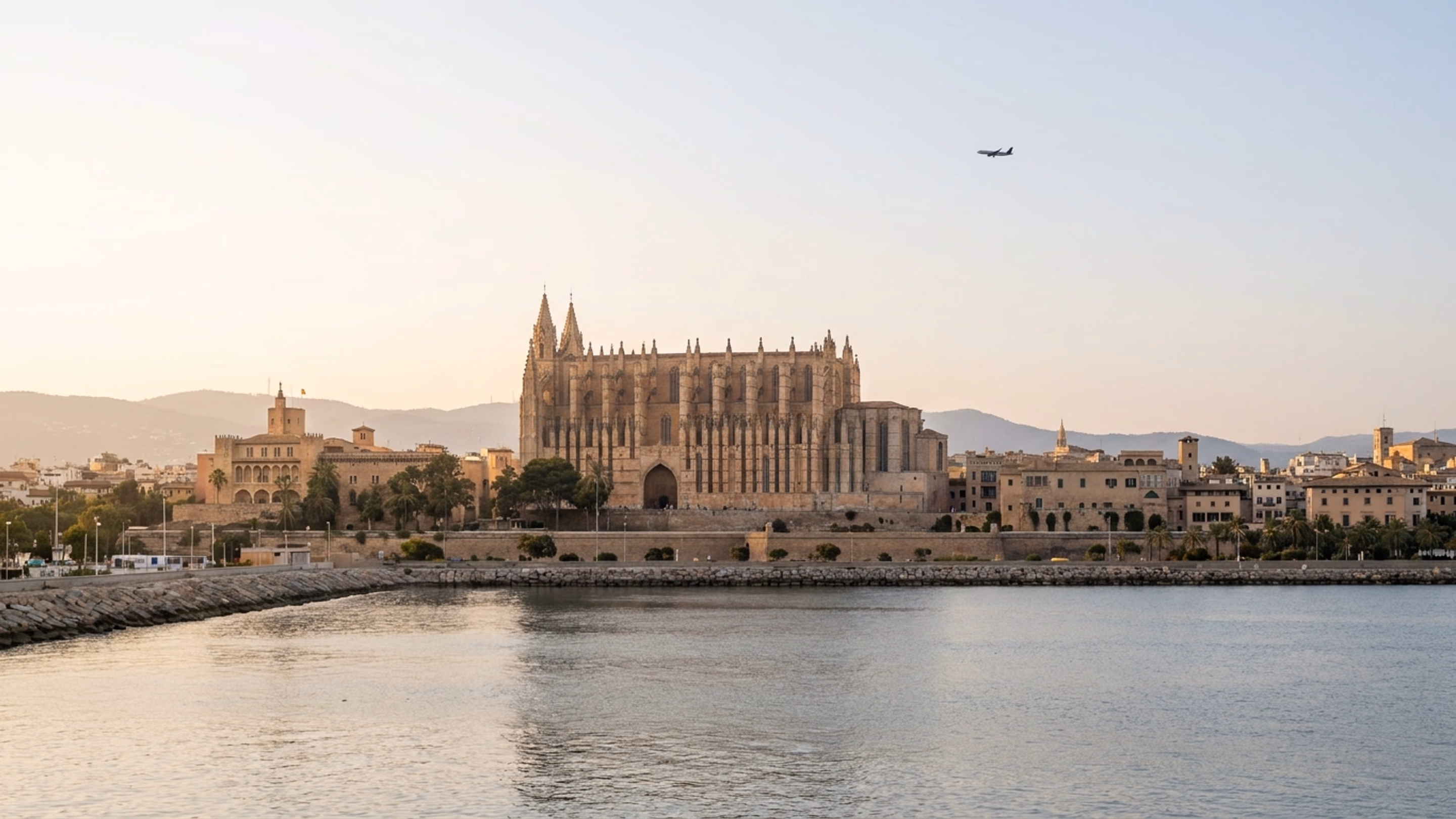 Private jet at Palma De Mallorca