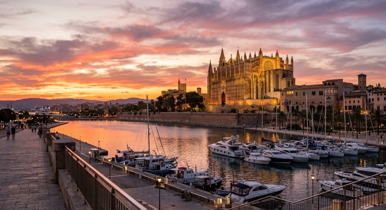 Private jet charter to Palma De Mallorca