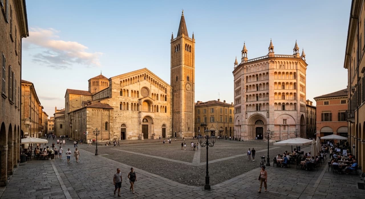 Privatjet in Parma