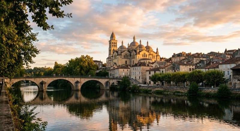 Privatjet auf dem Vorfeld in Perigueux