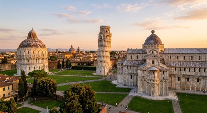 Private jet charter from Pisa