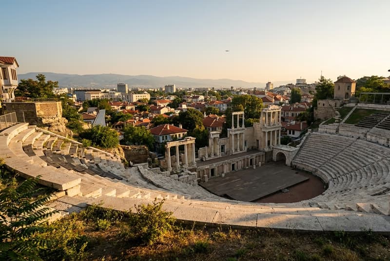 Private jet on tarmac at Plovdiv