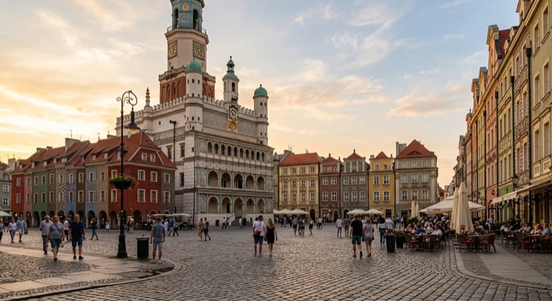 Private jet charter from Poznan