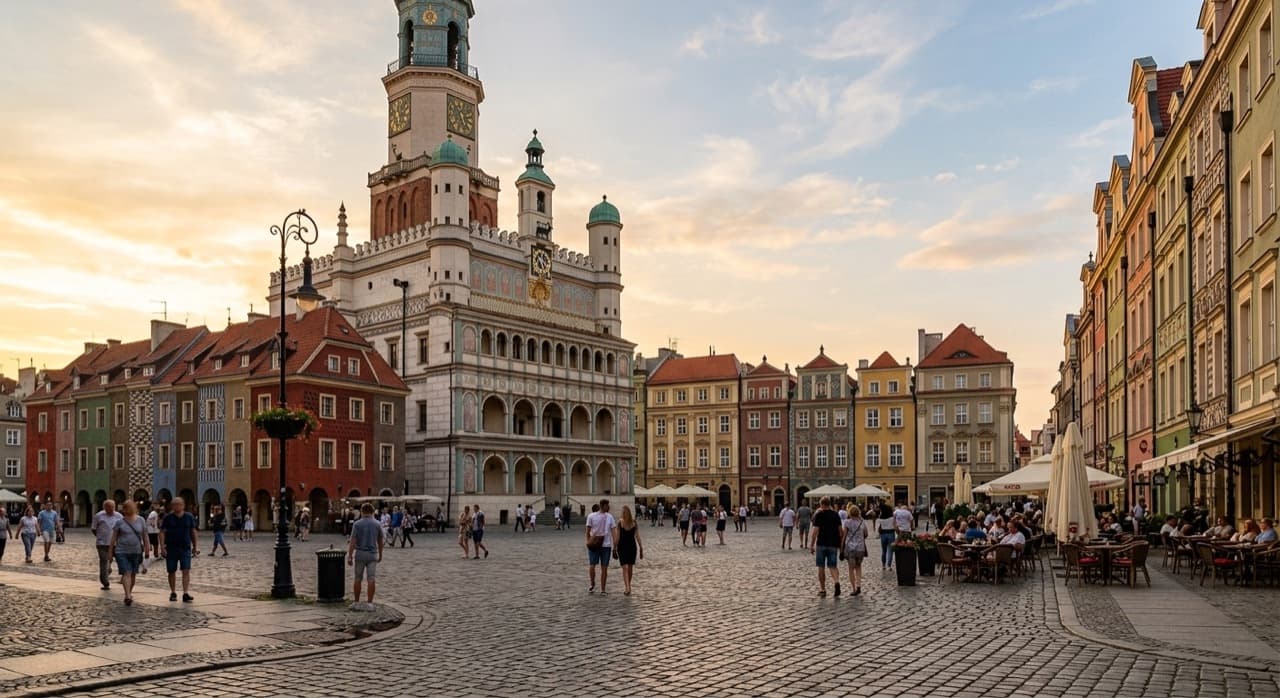 Private jet charter to Poznań-Ławica